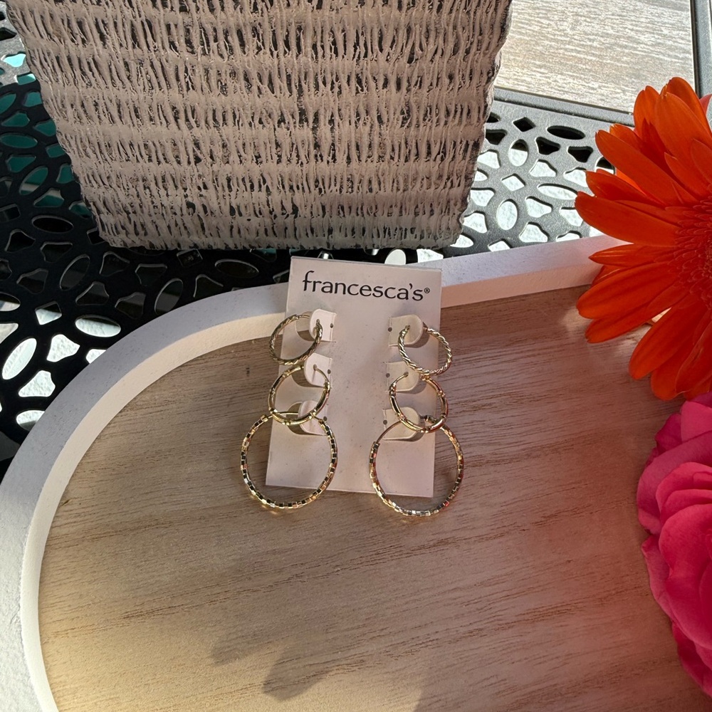 Gold Hoop Set 🤍